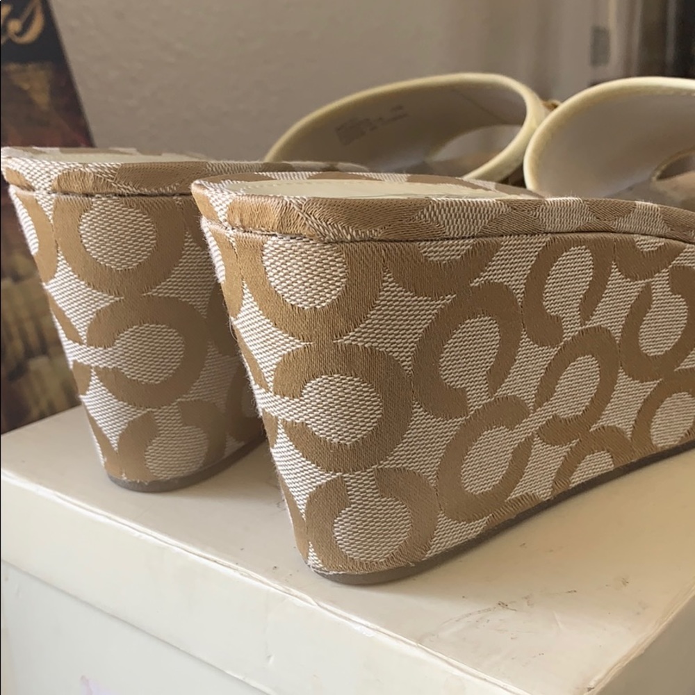 Coach Carissa Wedges Heel Shoes - Picture 6 of 11